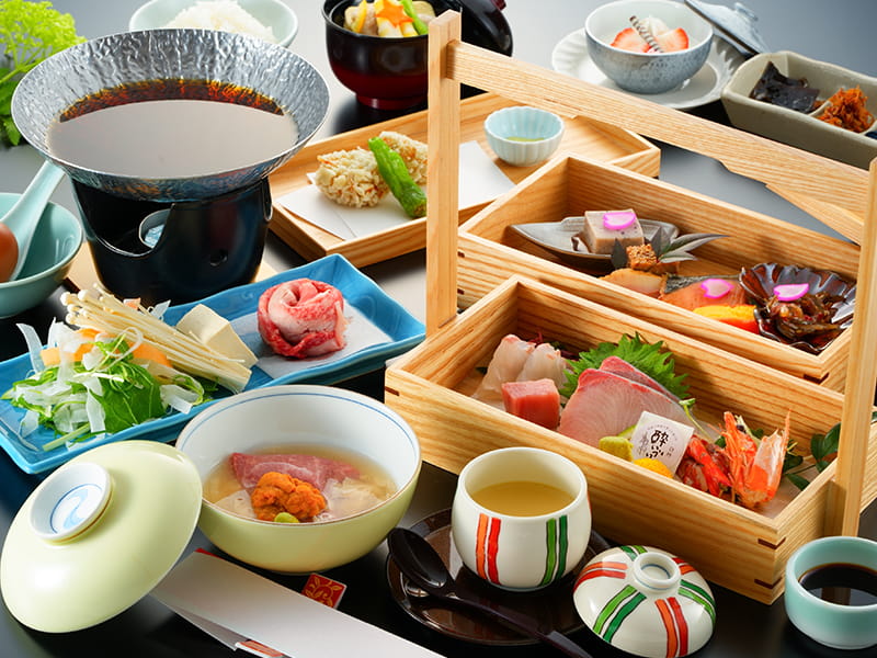 口の中でとろける美味しさ★大分ブランド「おおいた和牛」と大分の旬を盛り込んだ季節の会席♪