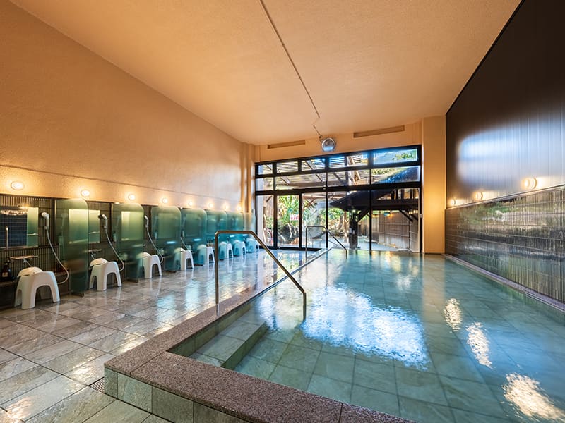 25年2月リニューアルオープン★鬼山地獄の湯で整う×大分の旬に舌鼓！湯ったり寛ぎ時間【レストラン食】